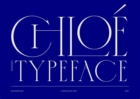 chloe typeface